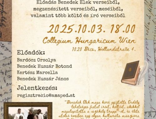 Székely Trupp – előadás Benedek Elek és más költők, írók műveiből