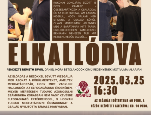 🎭 ELKALLÓDVA – Interaktív színházi előadás az AMAPED-ben! 🎭